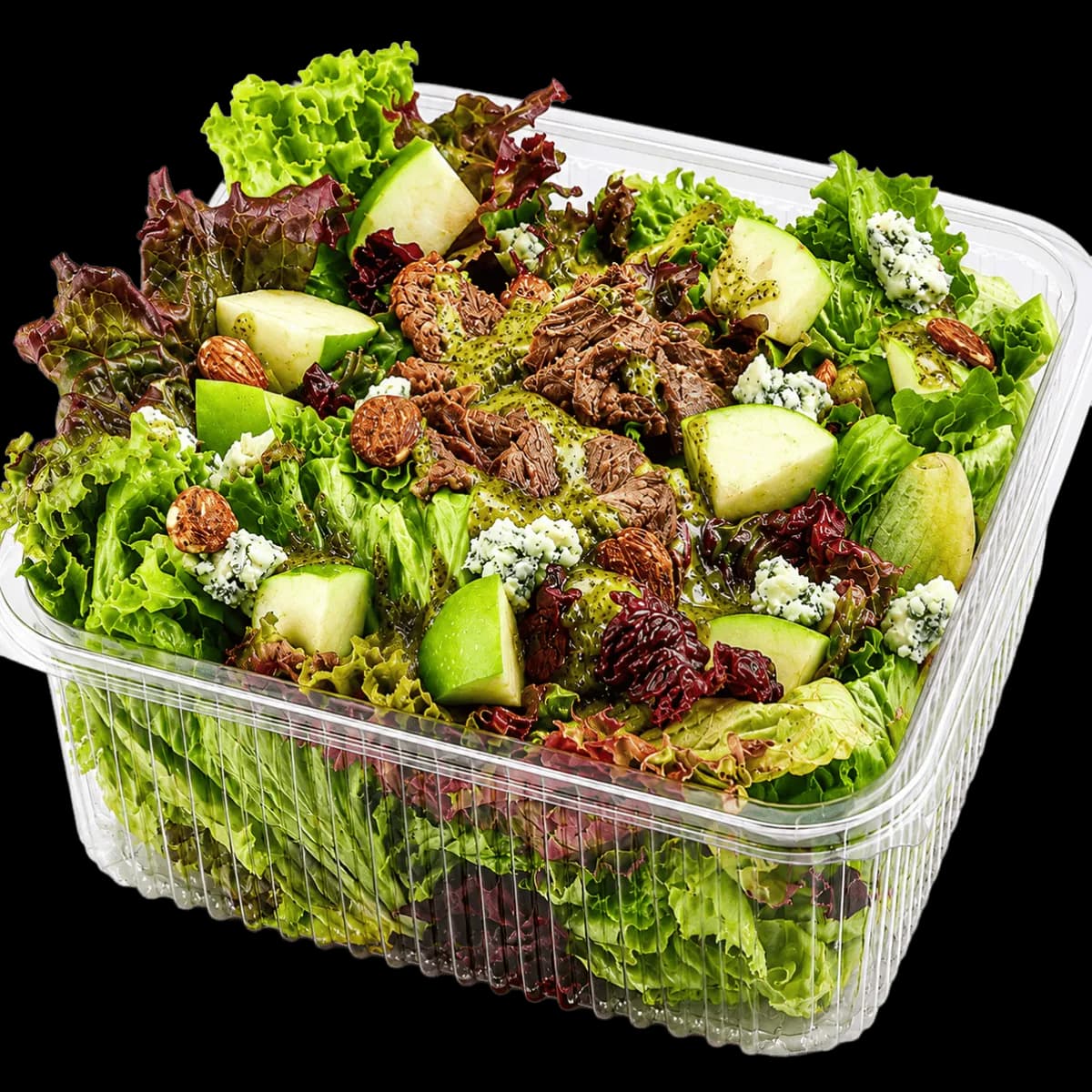 Fillet & blue cheese salad