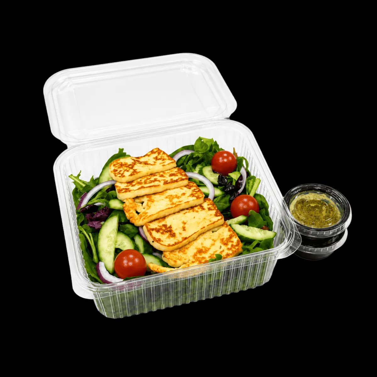 Hallomi salad